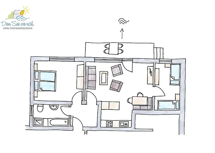 Апартаменты Merk Gbr Бодман-Людвигсхафен